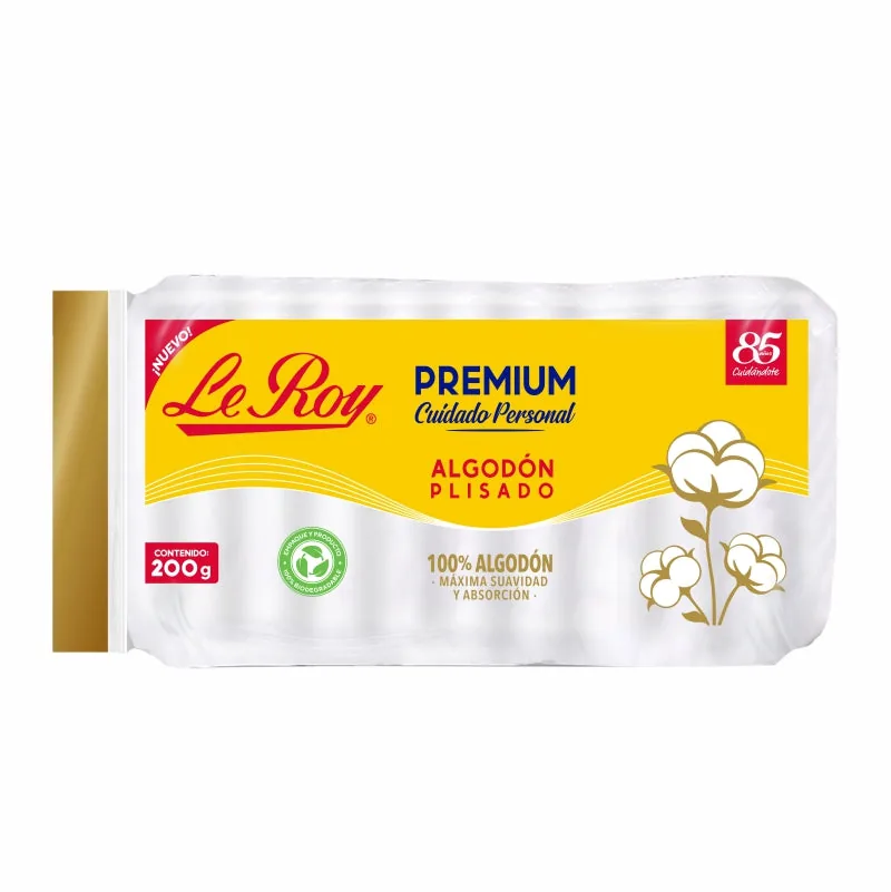Pleated absorbent cotton 200 g