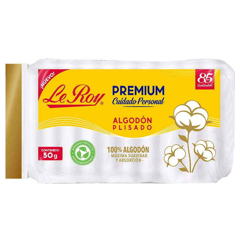 Pleated absorbent cotton 50 g
