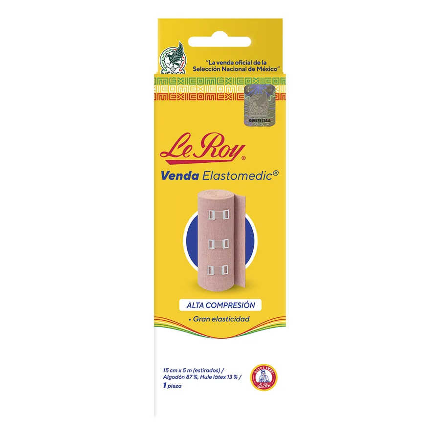 High-compression bandage (Elastomedic) 15 cm × 5 m